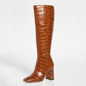 Sam Edelman Croc Knee High Boots